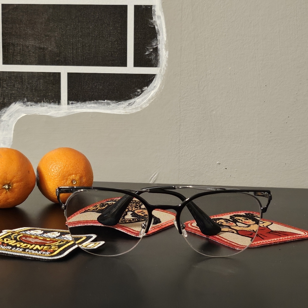 Prada Black Designer Eyewear